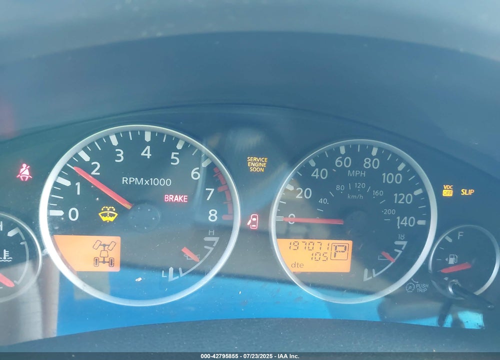 2008 NISSAN PATHFINDER VIN: 5N1AR18B58C654973