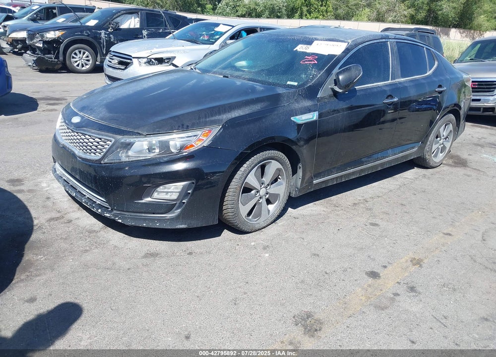 2014 KIA OPTIMA HYBRID EX VIN: KNAGN4AD1E5073586