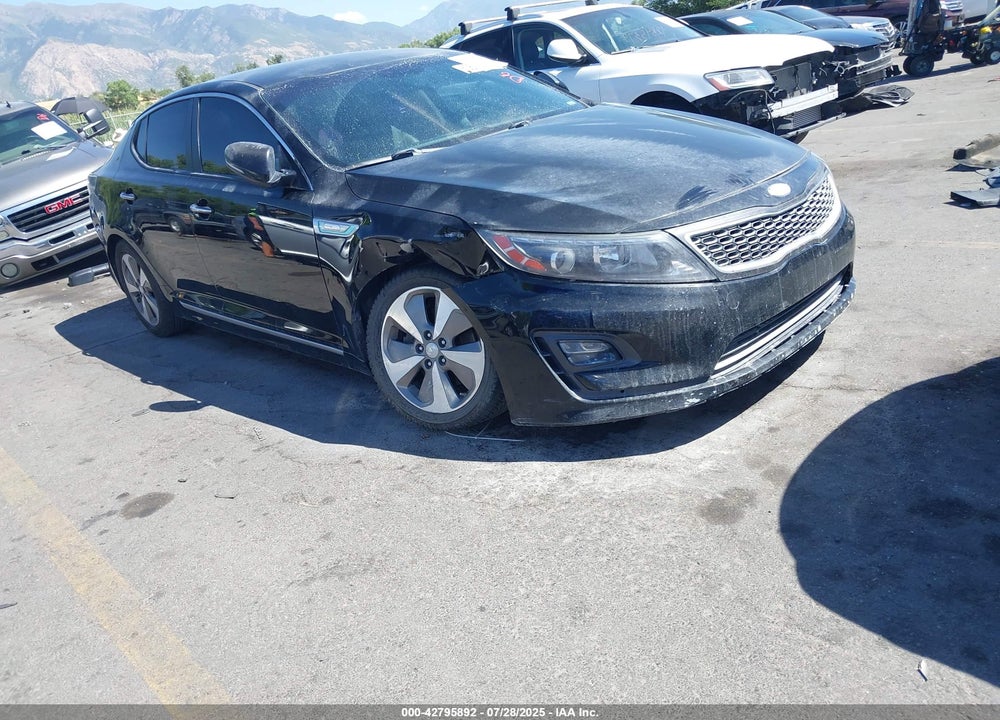 2014 KIA OPTIMA HYBRID EX VIN: KNAGN4AD1E5073586