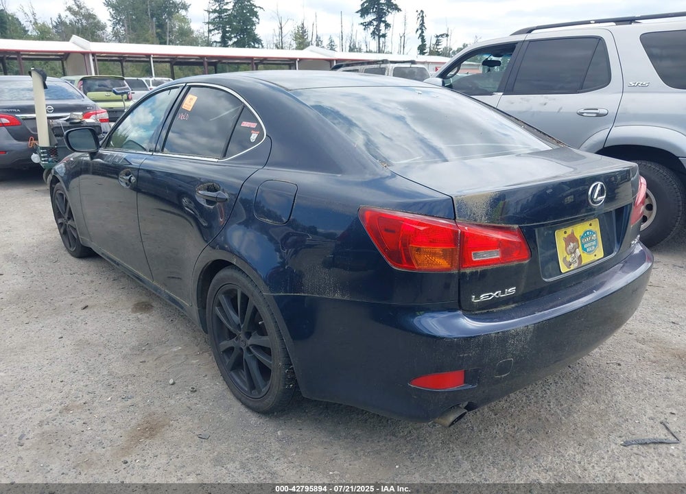2006 LEXUS IS250 VIN: JTHBK262665020142