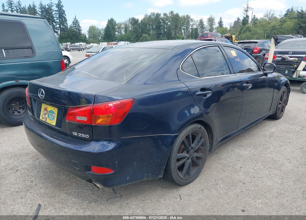 2006 LEXUS IS250 VIN: JTHBK262665020142