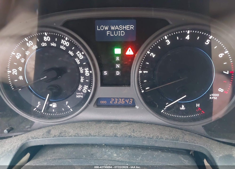 2006 LEXUS IS250 VIN: JTHBK262665020142