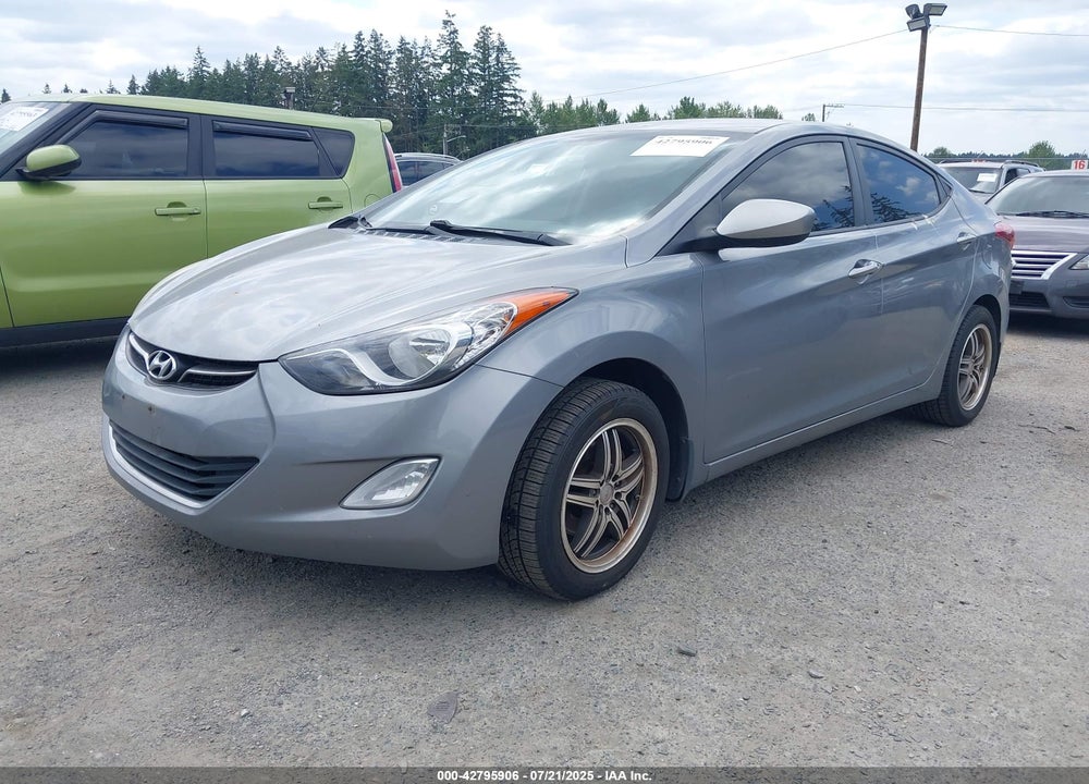 2012 HYUNDAI ELANTRA VIN: KMHDH4AEXCU395387