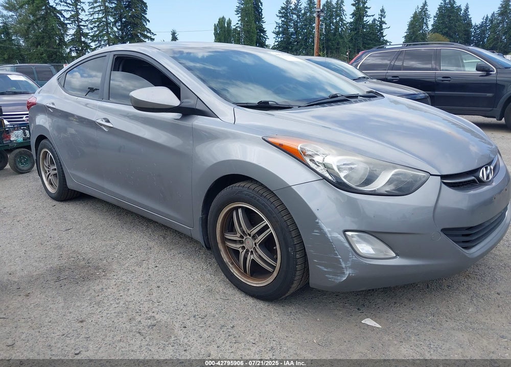 2012 HYUNDAI ELANTRA VIN: KMHDH4AEXCU395387