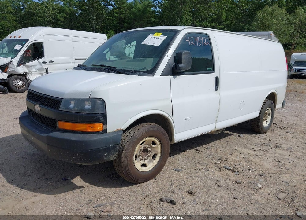2019 CHEVROLET EXPRESS 2500 WORK VAN VIN: 1GCWGAF19K1256095