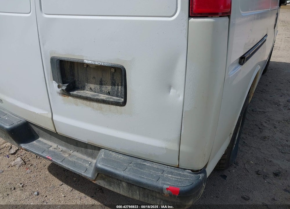 2019 CHEVROLET EXPRESS 2500 WORK VAN VIN: 1GCWGAF19K1256095
