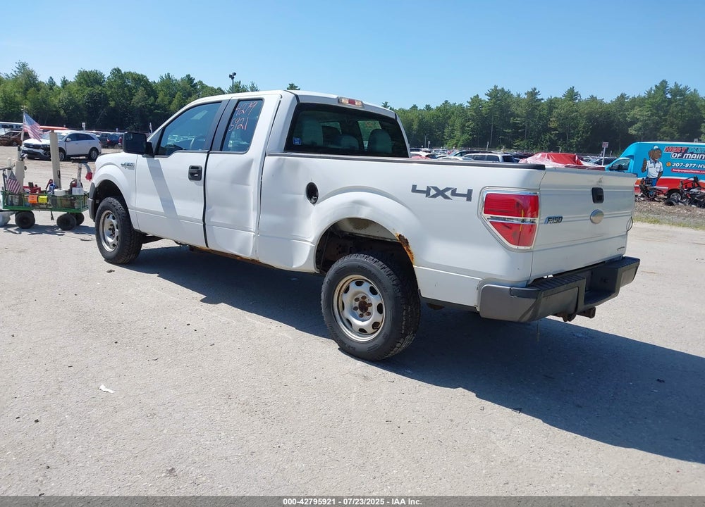 2012 FORD F-150 VIN: 1FTFX1EF5CFA36647