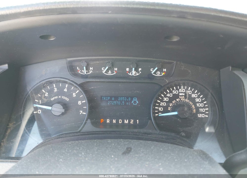 2012 FORD F-150 VIN: 1FTFX1EF5CFA36647