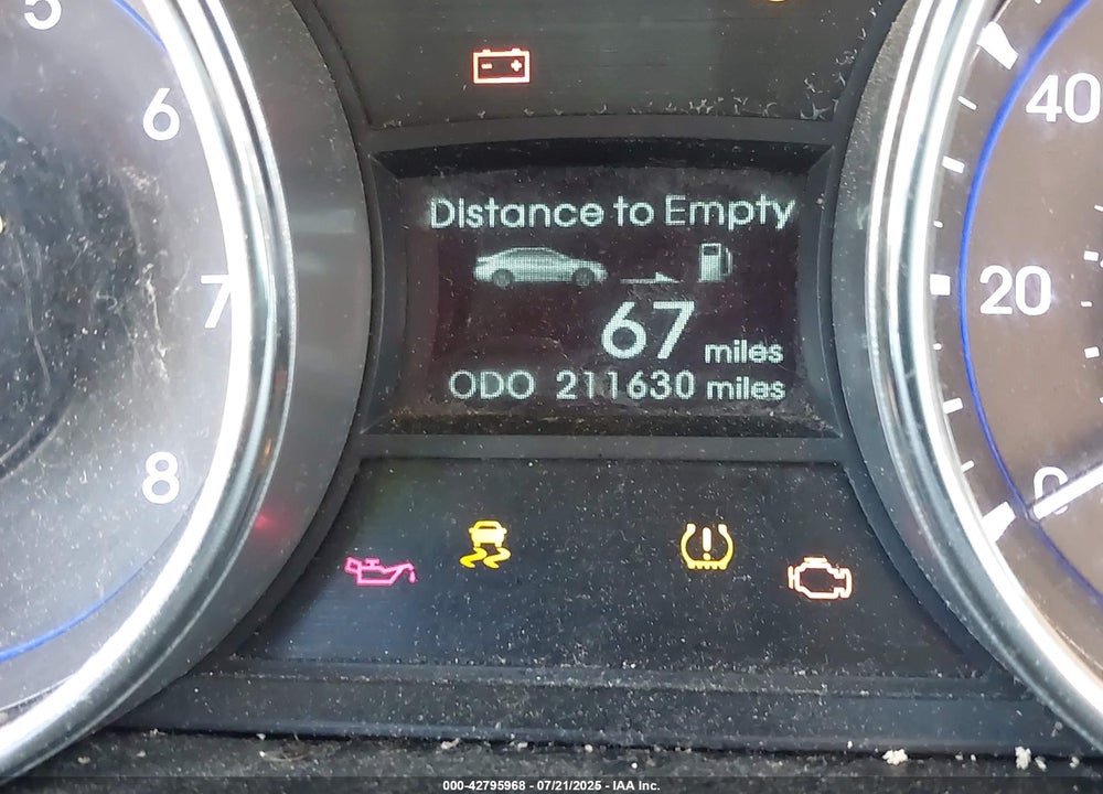 2011 HYUNDAI SONATA VIN: 5NPEC4AC3BH161168