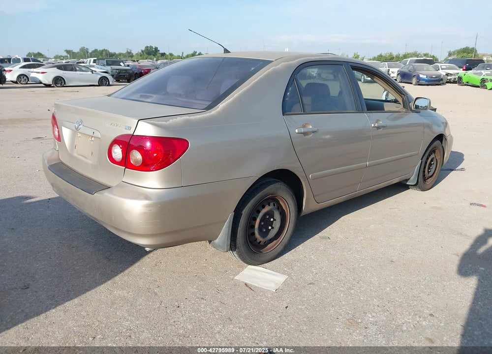 2005 TOYOTA COROLLA LE VIN: 1NXBR32E65Z424349