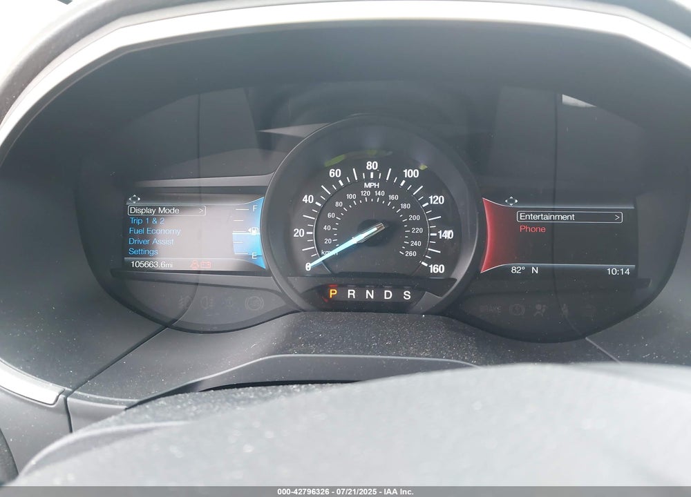 2019 FORD EDGE VIN: 2FMPK4J91KBB24644
