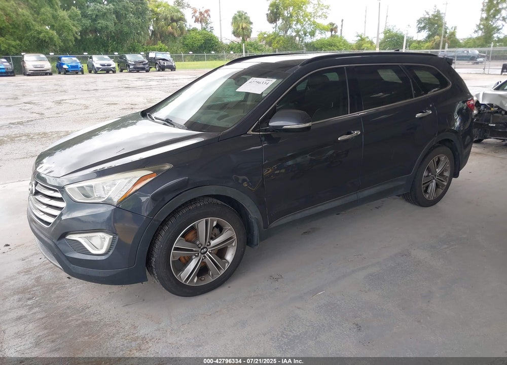 2013 HYUNDAI SANTA FE VIN: KM8SR4HF6DU007740