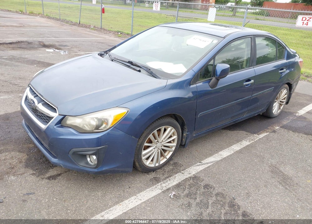 2013 SUBARU IMPREZA VIN: JF1GJAH62DH015400