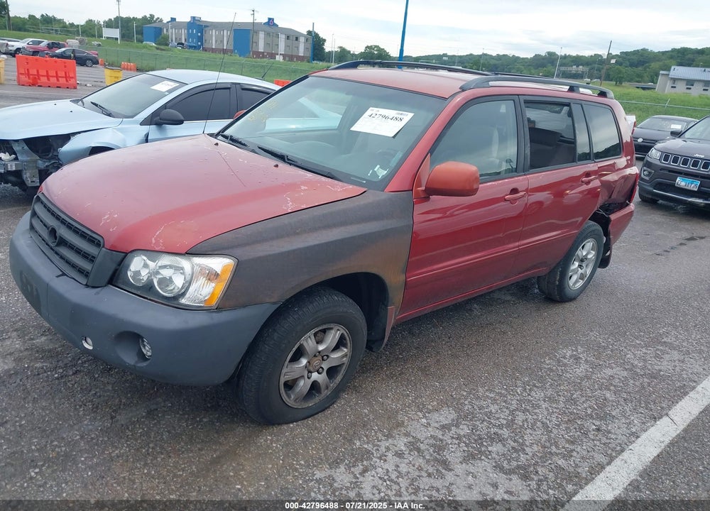 2003 TOYOTA HIGHLANDER V6 VIN: JTEHF21A830129267