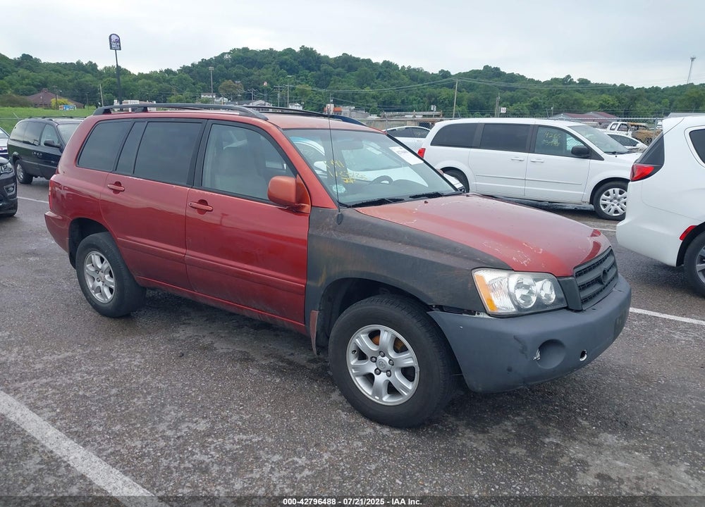 2003 TOYOTA HIGHLANDER V6 VIN: JTEHF21A830129267
