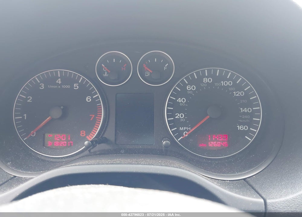 2007 AUDI A3 VIN: WAUNF78P97A002653