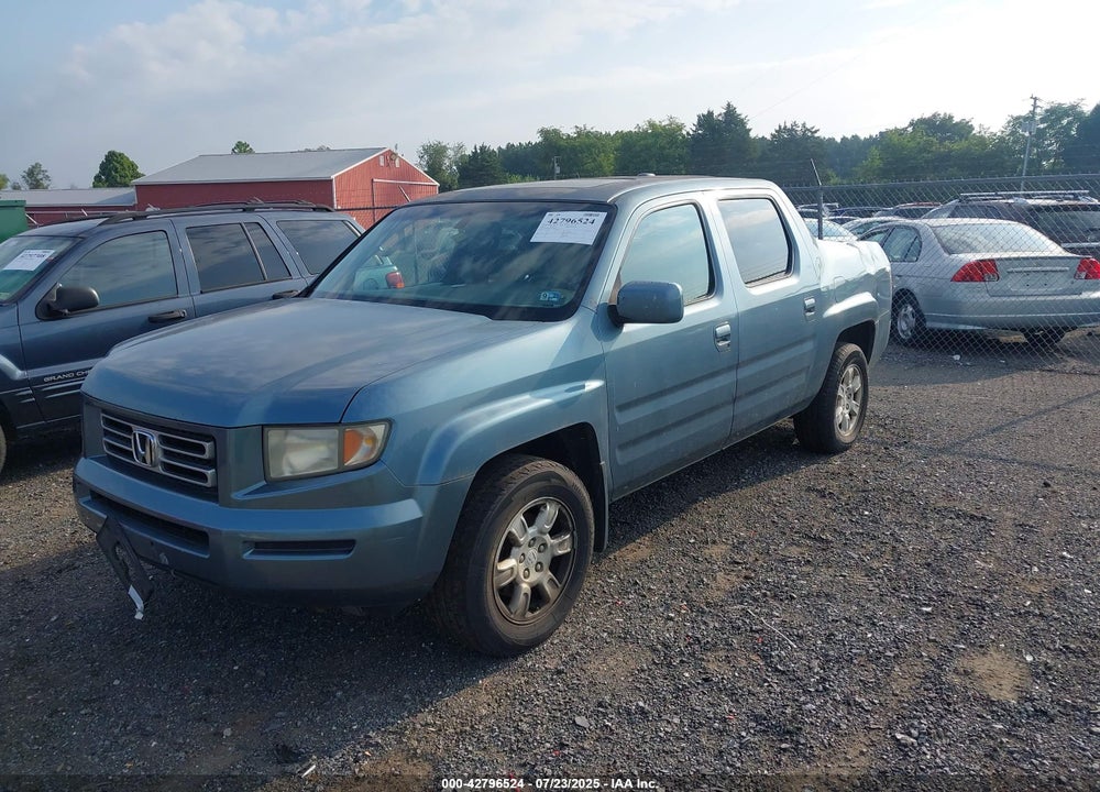2006 HONDA RIDGELINE VIN: 2HJYK16526H531884