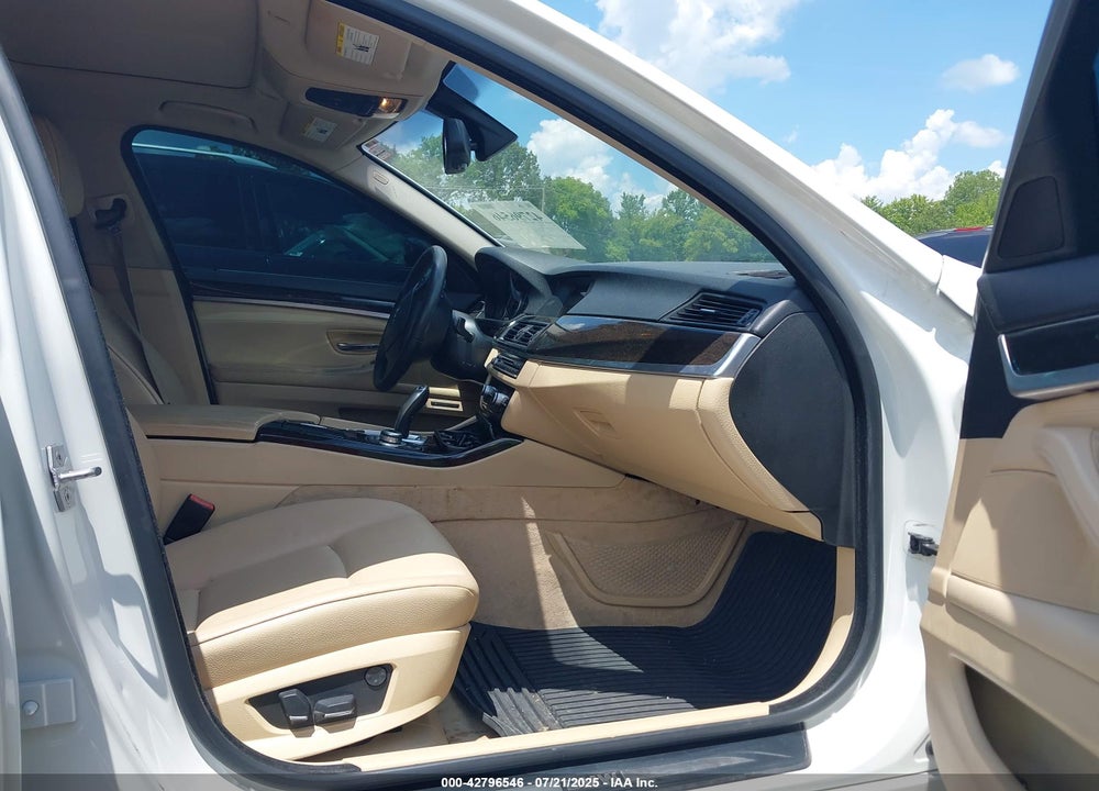 2013 BMW 5 SERIES VIN: WBAXG5C58DDY32583