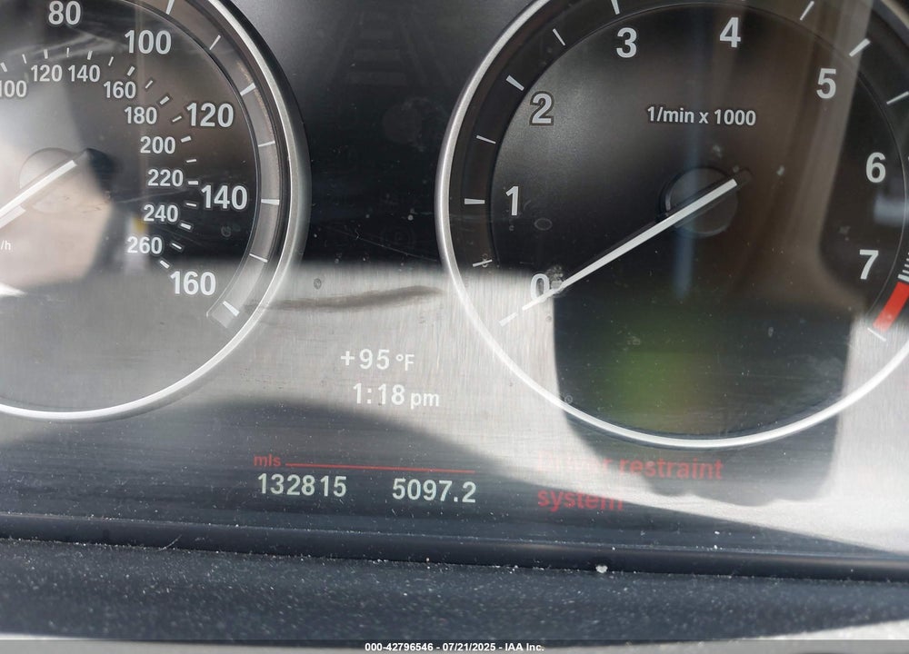 2013 BMW 5 SERIES VIN: WBAXG5C58DDY32583