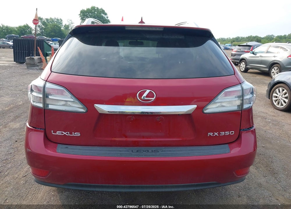 2010 LEXUS RX350 VIN: JTJBK1BA5A2402999
