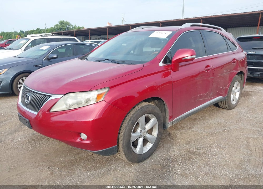 2010 LEXUS RX350 VIN: JTJBK1BA5A2402999