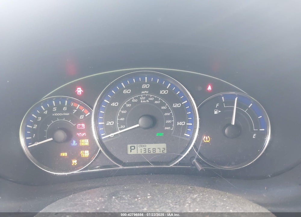 2012 SUBARU FORESTER VIN: JF2SHADCXCH401154