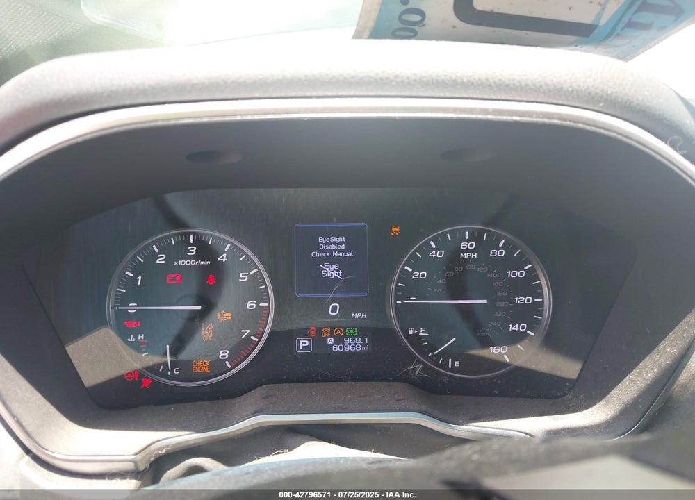 2020 SUBARU OUTBACK VIN: 4S4BTANC6L3254982