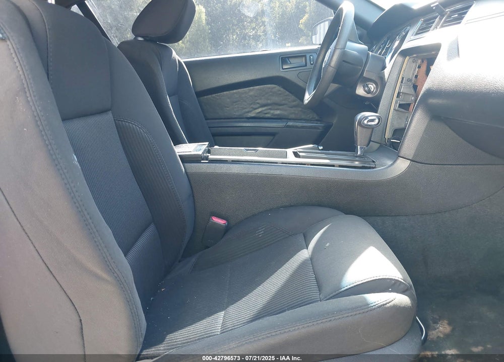 2012 FORD MUSTANG V6 VIN: 1ZVBP8EM8C5237256