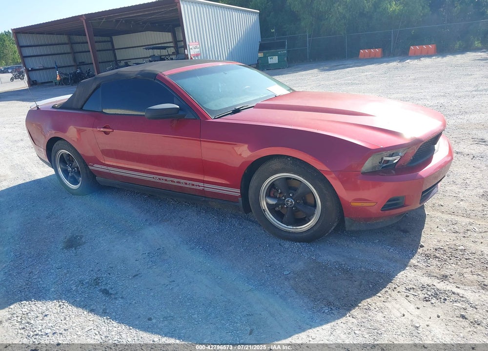 2012 FORD MUSTANG V6 VIN: 1ZVBP8EM8C5237256