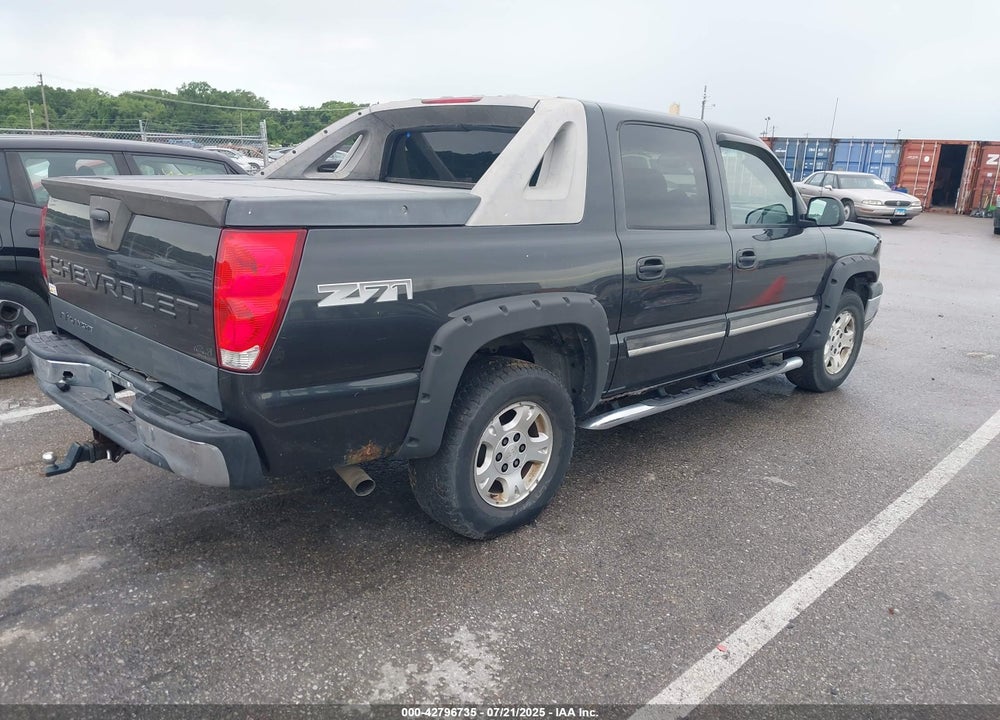 2005 CHEVROLET AVALANCHE 1500 Z71 VIN: 3GNEK12Z25G147657