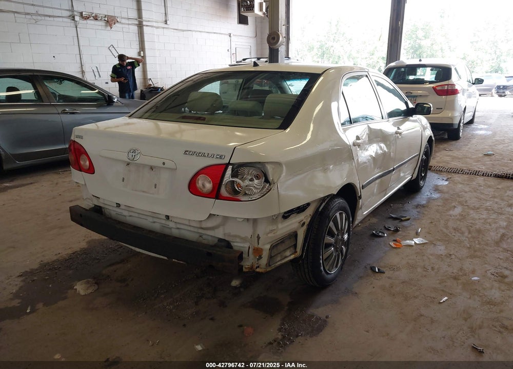 2008 TOYOTA COROLLA CE VIN: 2T1BR32E48C905674