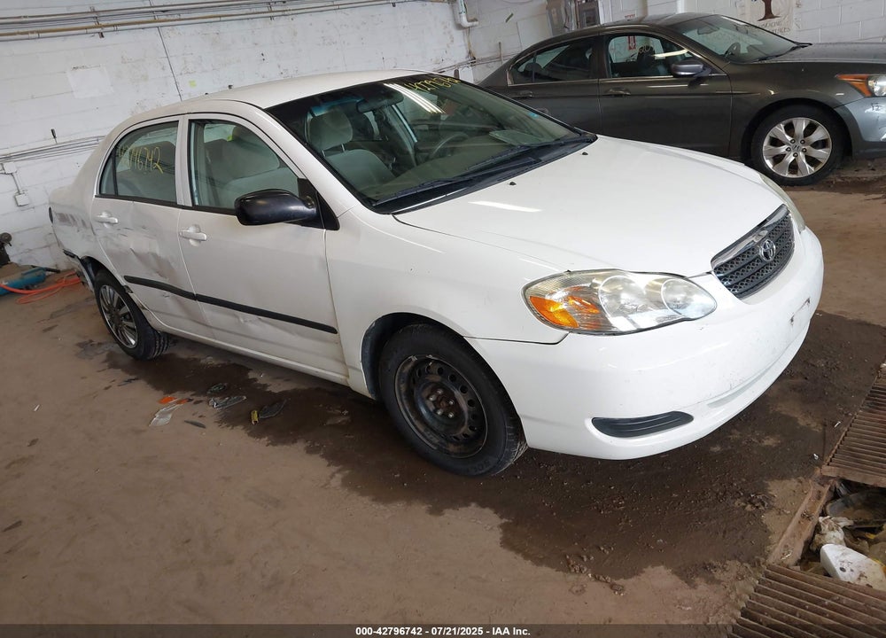2008 TOYOTA COROLLA CE VIN: 2T1BR32E48C905674