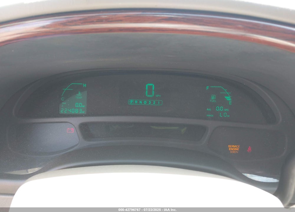 2001 CADILLAC DEVILLE VIN: 1G6KD54Y51U237686
