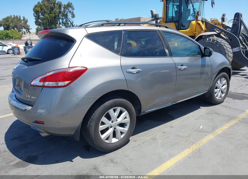 2011 NISSAN MURANO VIN: JN8AZ1MW4BW174673