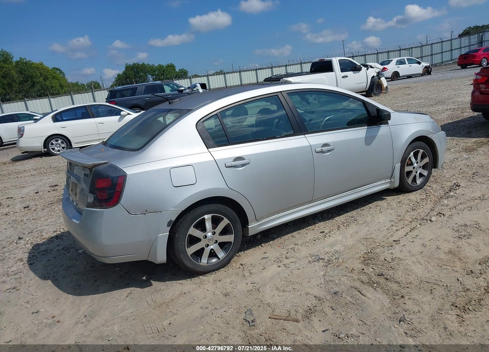 2012 NISSAN SENTRA VIN: 3N1AB6AP0CL768083