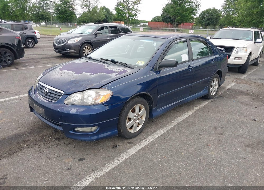 2005 TOYOTA COROLLA S VIN: 2T1BR32E05C493667