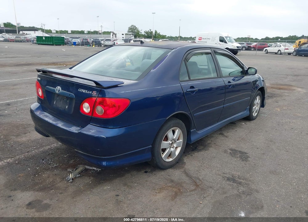 2005 TOYOTA COROLLA S VIN: 2T1BR32E05C493667