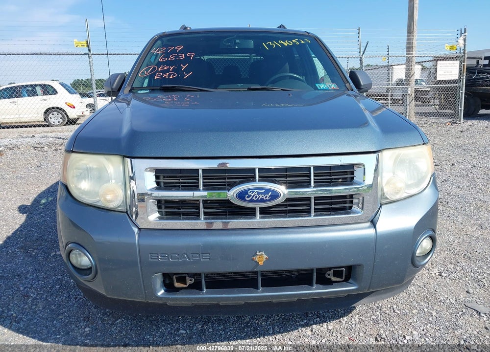2010 FORD ESCAPE XLT VIN: 1FMCU0D78AKB78619