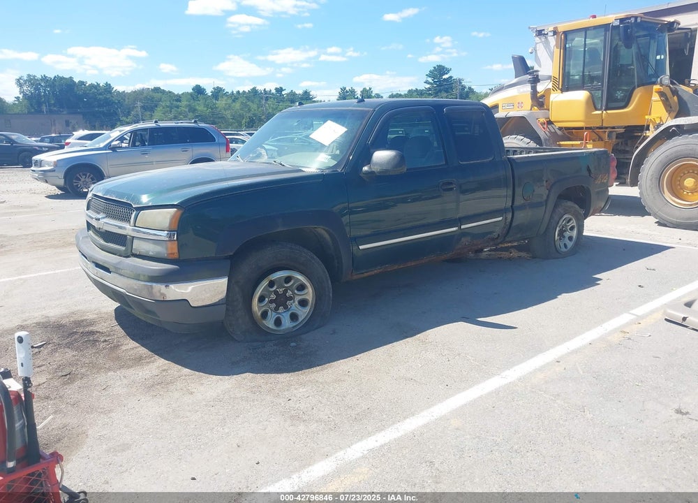 2005 CHEVROLET SILVERADO 1500 LS VIN: 2GCEK19B551359267