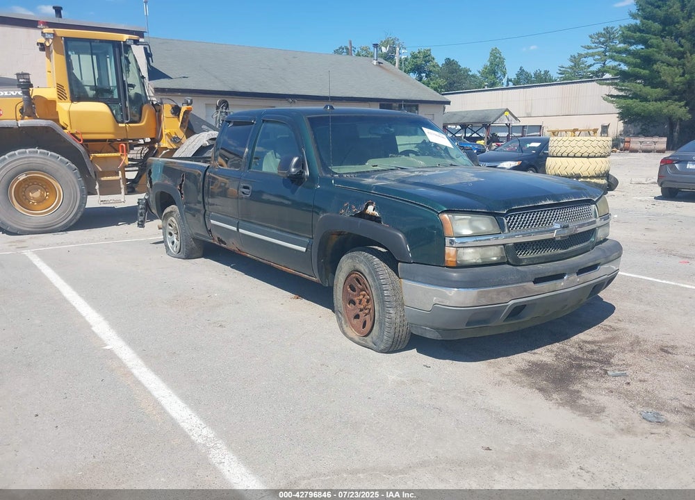 2005 CHEVROLET SILVERADO 1500 LS VIN: 2GCEK19B551359267