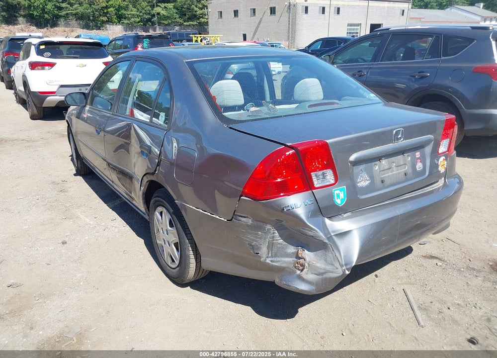 2005 HONDA CIVIC VP VIN: 2HGES16485H526610