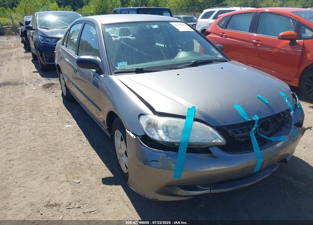 2005 HONDA CIVIC VP VIN: 2HGES16485H526610