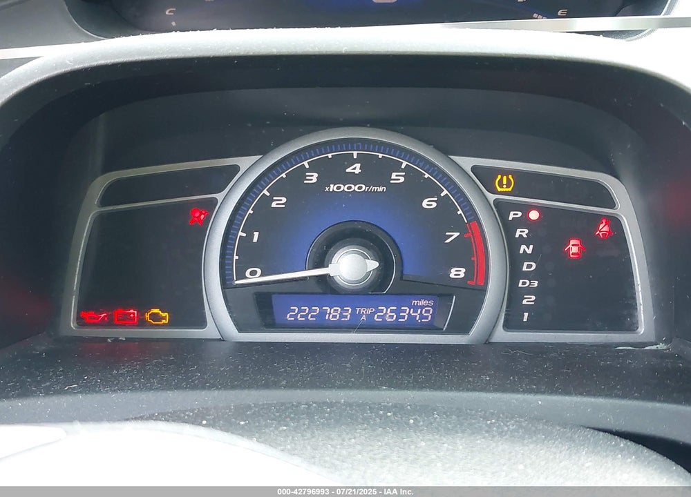 2009 HONDA CIVIC VIN: 2HGFG12699H513898