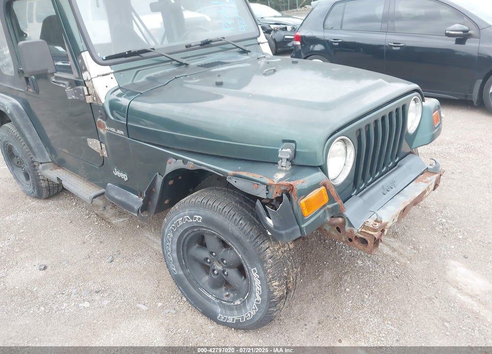 1999 JEEP WRANGLER SE VIN: 1J4FY29P7XP479351