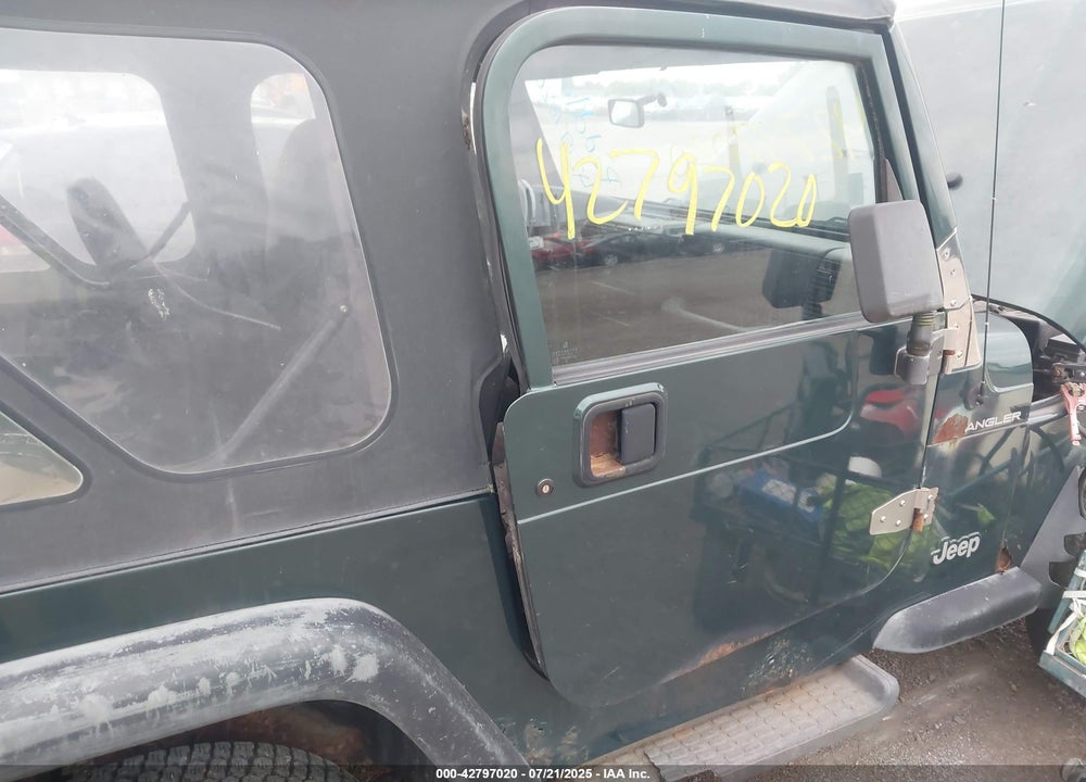 1999 JEEP WRANGLER SE VIN: 1J4FY29P7XP479351