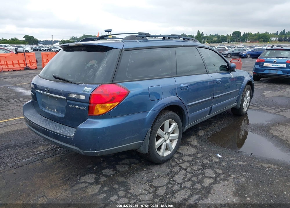 2006 SUBARU OUTBACK VIN: 4S4BP62C167334550
