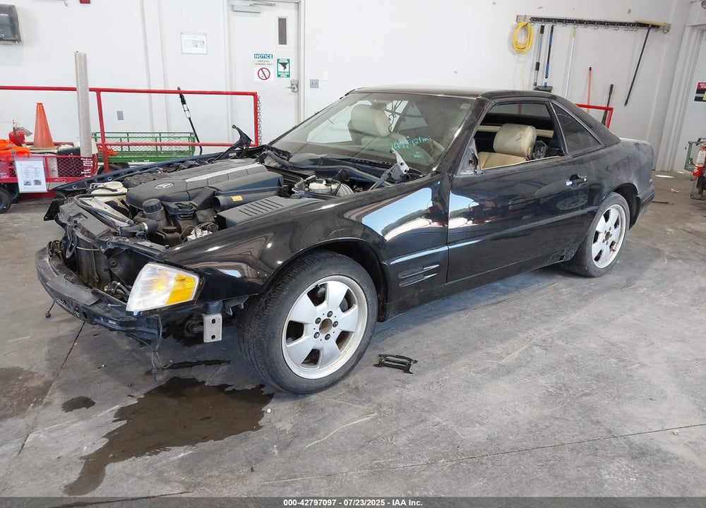 1999 MERCEDES-BENZ SL 500 VIN: WDBFA68F1XF171624