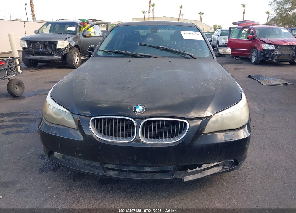 2006 BMW 525I VIN: WBANE53516CK91222