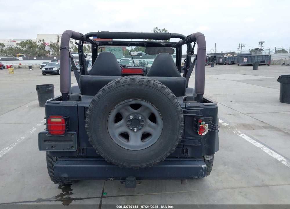 1998 JEEP WRANGLER SE VIN: 1J4FY29P4WP778388
