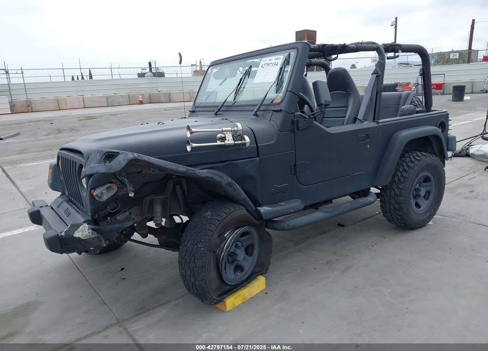 1998 JEEP WRANGLER SE VIN: 1J4FY29P4WP778388
